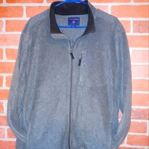Mens sz large Saddlebred Fleece Jacket ( Zipup )